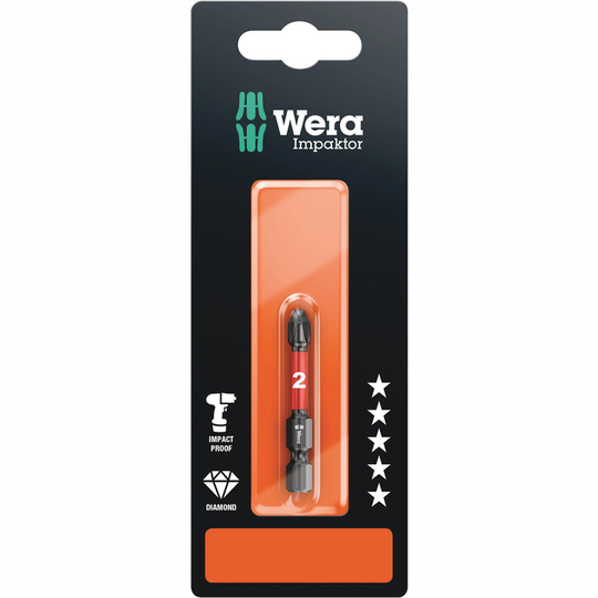 BITS WERA 851/4 IMP DC PH2