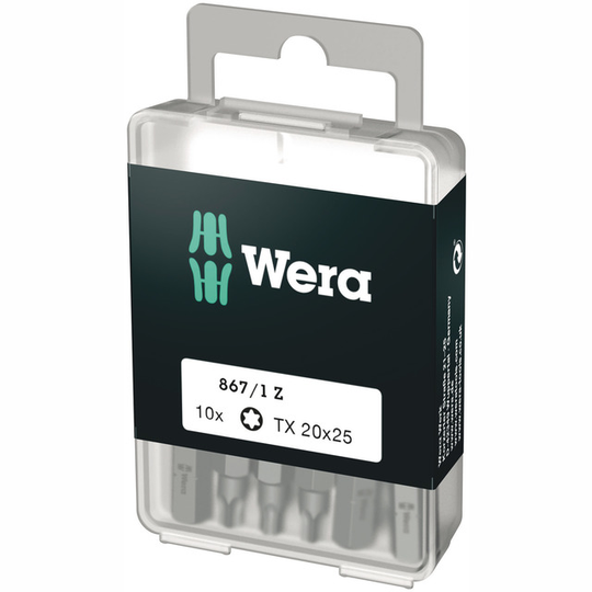 BITS WERA 867/1Z TX10 25MM | Beijerbygg Byggmaterial