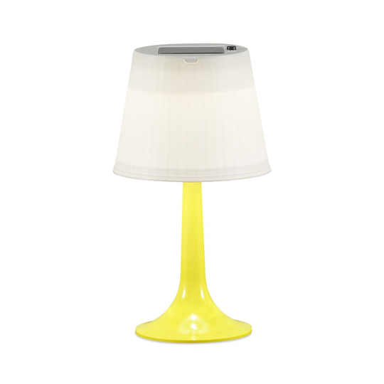 Solcell LED Konstsmide Assisi bordlampa Gul
