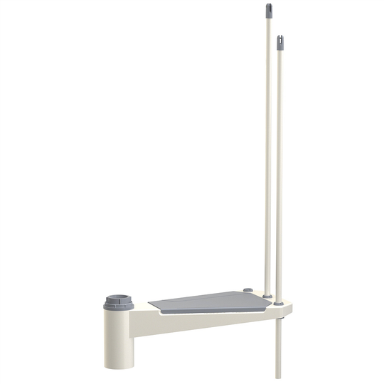 Fontanot Spin S-T 030 - Extra steg trappa 120 cm, Vit