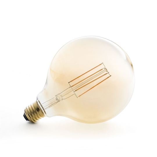 125mm klot 4W 230V Konstsmide Glödlampa LED E27 Amber, 574 mm