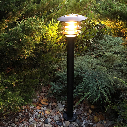 Pollare LightsOn Saturnus LED Svart