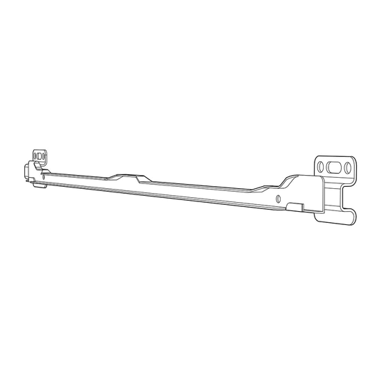 Pelly System Glidskena universal sida, 2-pack Vit