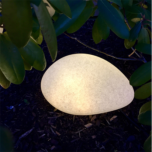 Dekorativ sten LightsOn Stone LED 40 cm
