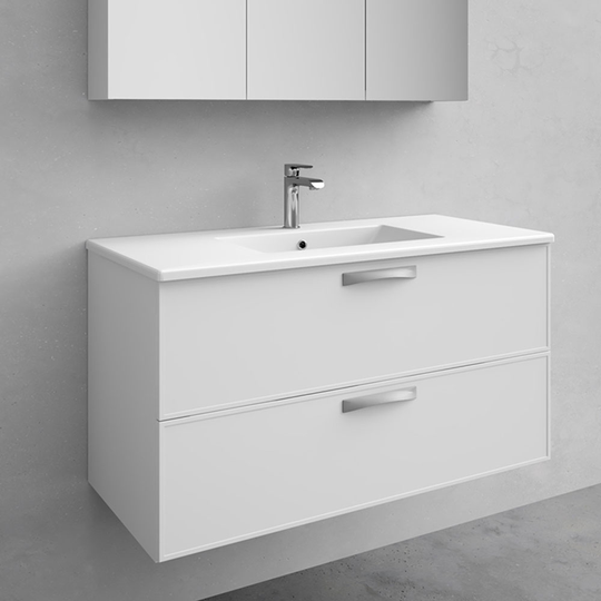 Kommod med tvättställ Noro Vogue Vit 1000 mm