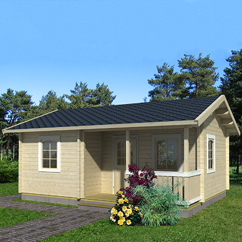 Stuga Folke 23,3 m² Folke 23,3 m², Takpapp
