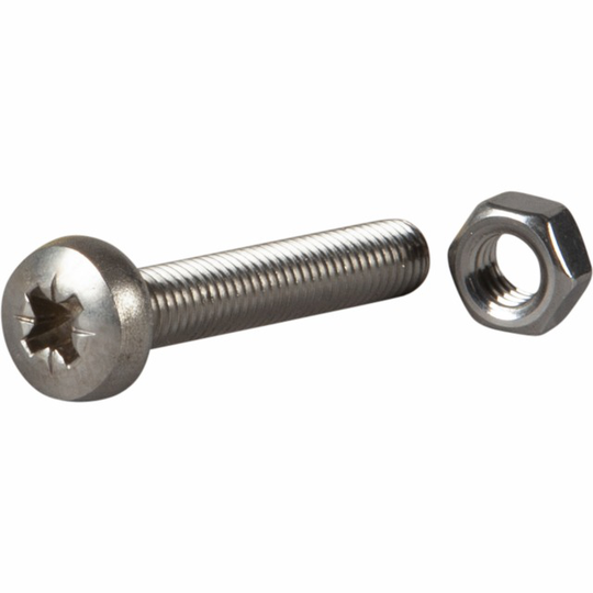 MASKINSKRUV MCS A4 M5X30MM 4ST
