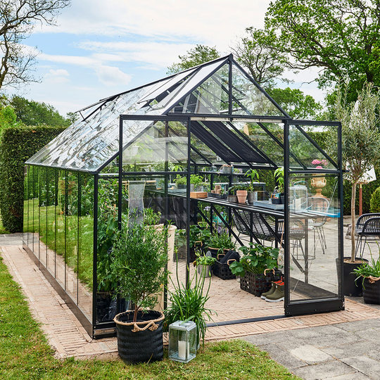 Växthus Qube + 13 m² 13 m²