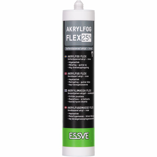 MULTIFOG AKRYL FLEX 25 LISTVIT PATRON 300ML | Beijerbygg Byggmaterial