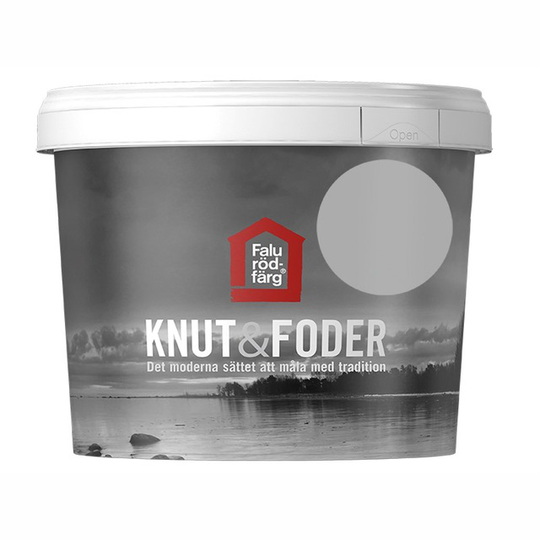 FALU RÖDFÄRG KNUT&FODER GRÅ 1L