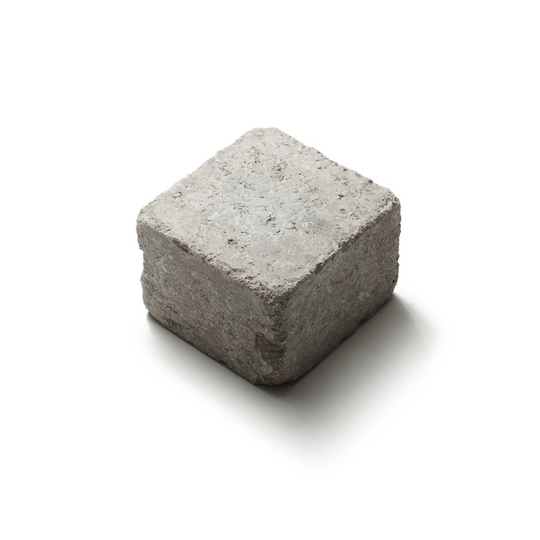 MURBLOCK RUSTIK HALV NATURGRÅ