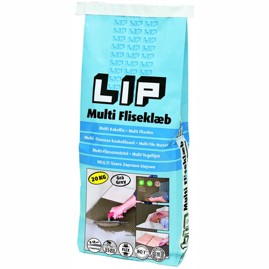 KAKELFIX LIP MULTI GRÅ 20KG