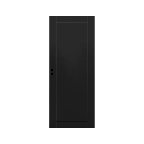 Innerdörr Aspö Grunda Design 7 x 21, Svart