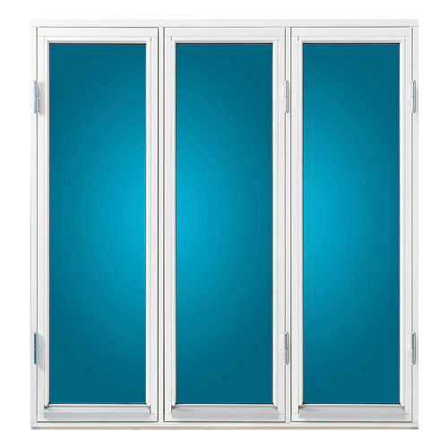 Sidohängt 3-bågar Tradition 17, 14, Isolerglas plus 1,2