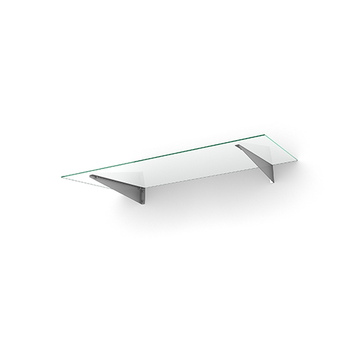 Entrétak Easy Collection - Flat Flat Rostfritt Stål, Flat Rostfritt Stål, Klarglas
