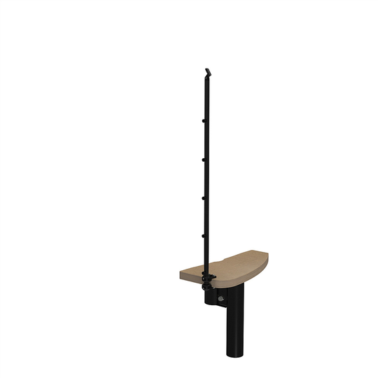 Fontanot Spin SP 010 A - Extra steg trapp Svart / Ljus alm