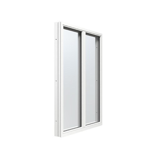 Fast med mittpost Energi Aluminium 14, 15, Vit