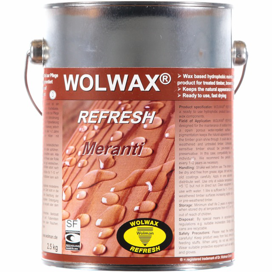 TRÄOLJA MERANTI WOLWAX 2,5L