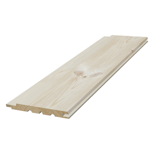 13X145 MM SPÅRPANEL FURU | Beijerbygg Byggmaterial