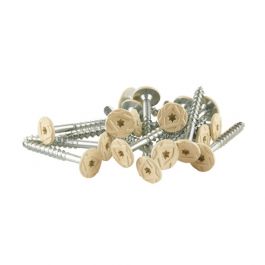 SKRUV TRÄBETONG 5X45MM BEIGE 100ST FIBROTECH