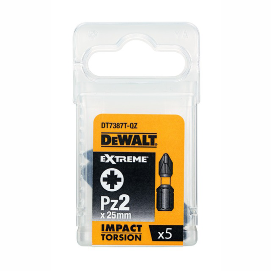 BITS TORSION DT7387T PZ2 25MM | Beijerbygg Byggmaterial