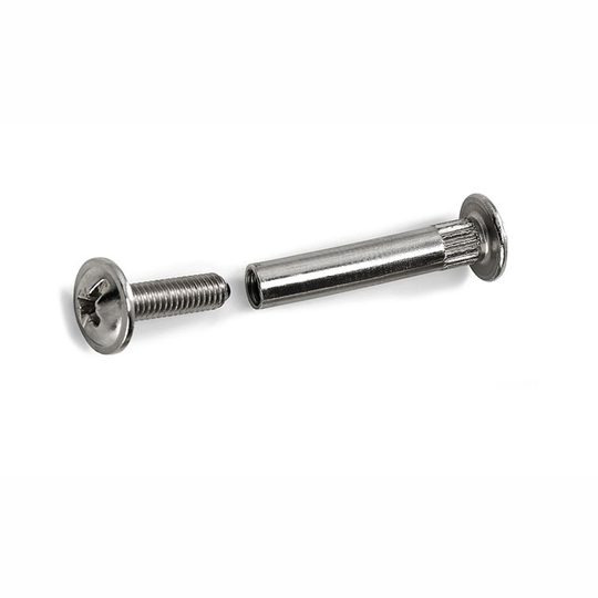 FÖRBINDELSEBESLAG 2604 NICKEL INKL. 11MM SKRUV