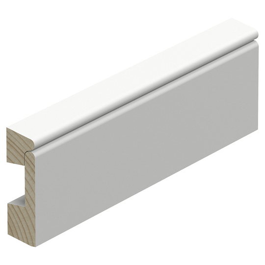 19X69 KABELLIST VIT L=2,4M | Beijerbygg Byggmaterial