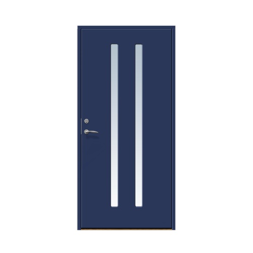 Enkeldörr till villa Oxie 10 x 20, Högerhängd, Marinblå