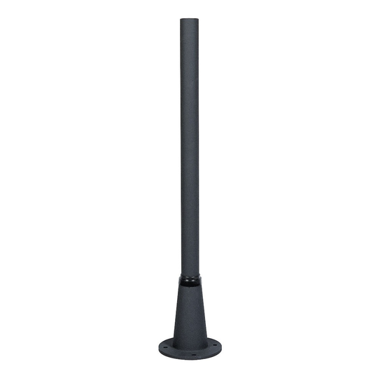90 cm Konstsmide Persius stolpe Svart