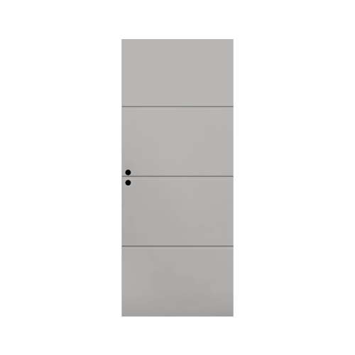 Innerdörr Spårö Grunda Design 9 x 20, Grå