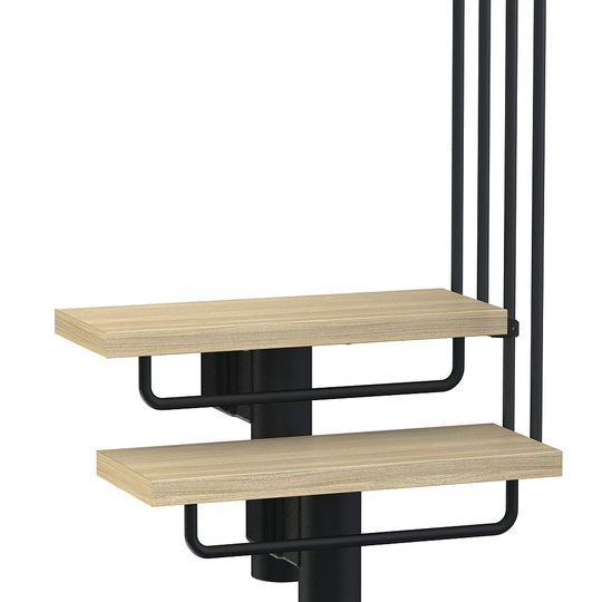 Fontanot trappa Spin R Barnsäkerhetspinnar 258-349 cm, Svart, 75 cm