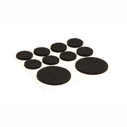 GOLVSKYDD 106 SVART 20+38MM SB (10)