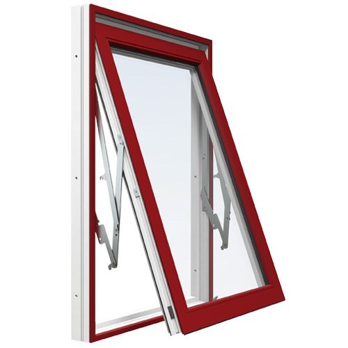 Vridfönster Energi Premium 9, 12, Röd