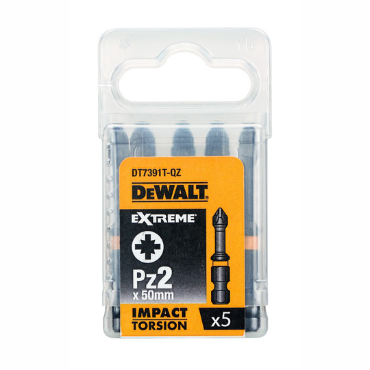 BITS TORSION DT7391T PZ2 50MM | Beijerbygg Byggmaterial