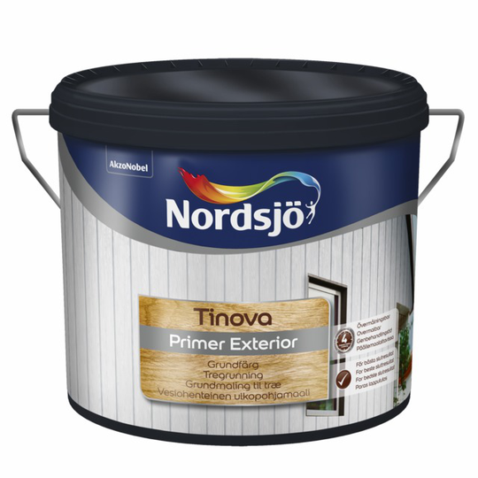 TRÄGRUND TINOVA VIT 1L | Beijerbygg Byggmaterial