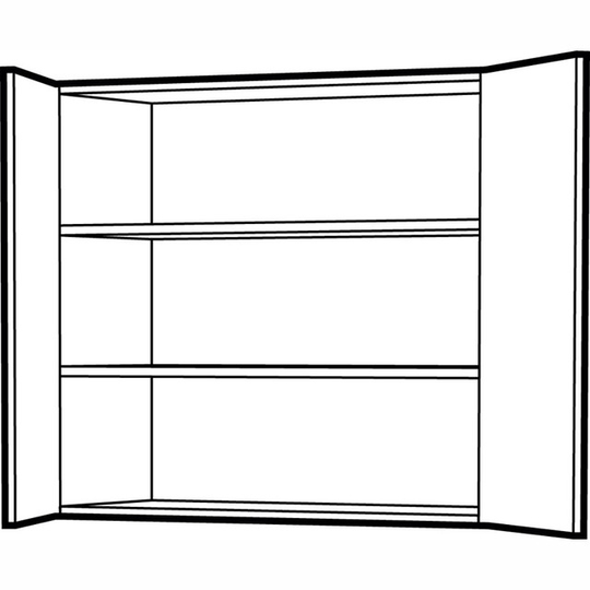 VÄGGSKÅP K 4010 70CM STOMME VIT | Beijerbygg Byggmaterial