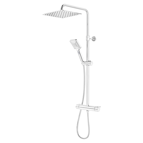 Takdusch med blandare 160 cc Gustavsberg Estetic Square