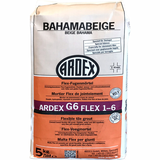 KAKELFOG G6 FLEX BEIGE 5KG