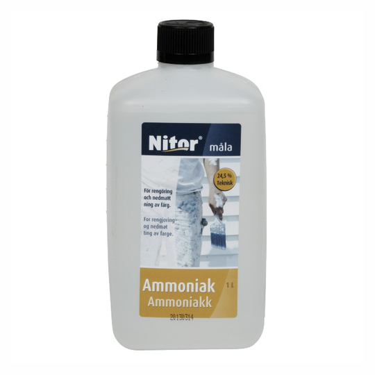 AMMONIAK 24,5% TEKNISK 5L NITOR | Beijerbygg Byggmaterial