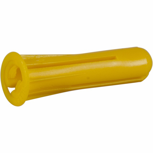 PLASTPLUGG GUL 5,5X25MM 100ST