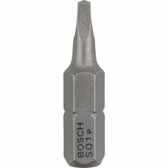BITS FYRKANT R1 25MM 3ST