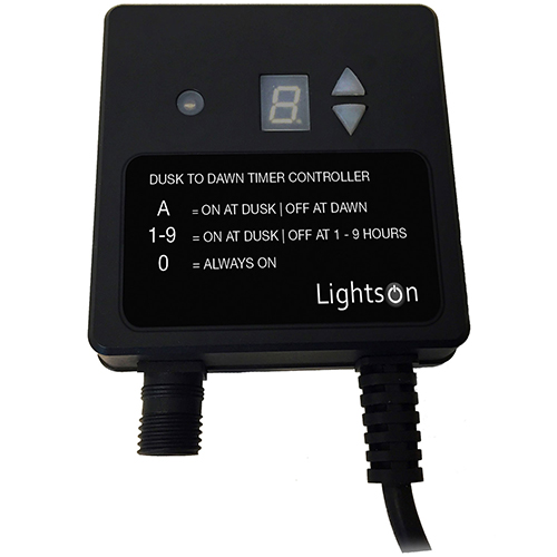 Max 150W LightsOn Ljussensor/Timer