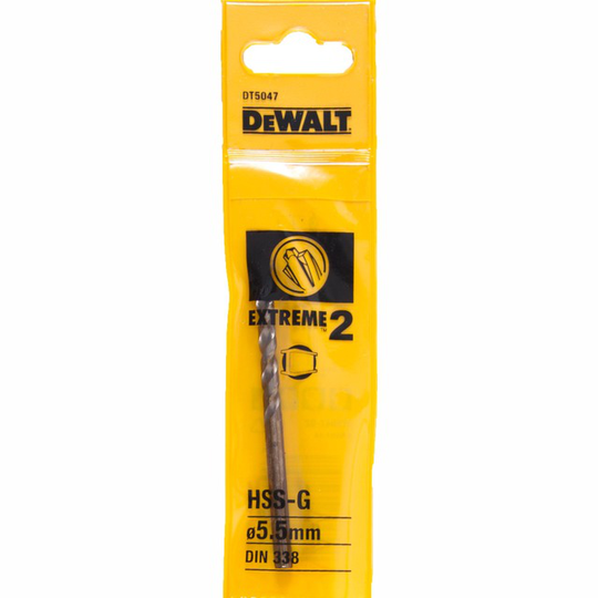 BORR HSS EXT2 5,5MM 1-PACK DT5047