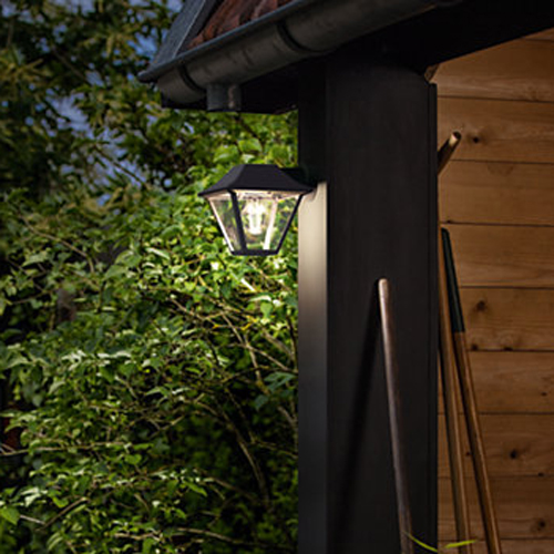 Vägglampa Philips AlpenGlow Svart