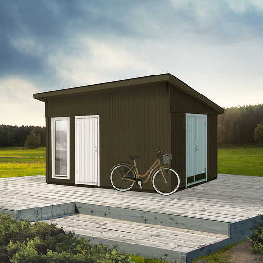 Vibostugan Förråd Kvarntorp 15 M² Takpapp, 1