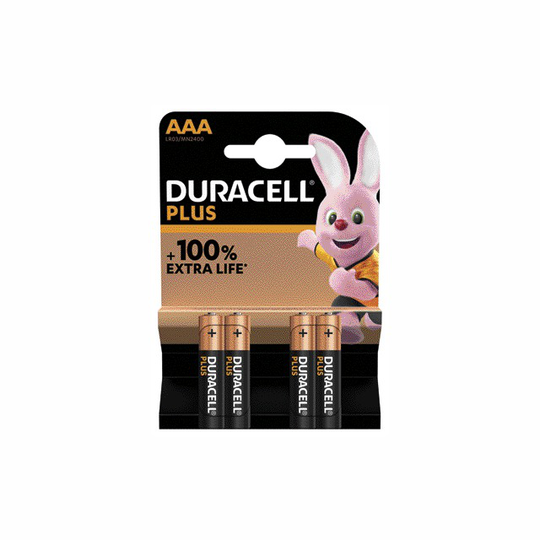 BATTERI PLUS POWER AAA 4ST | Beijerbygg Byggmaterial