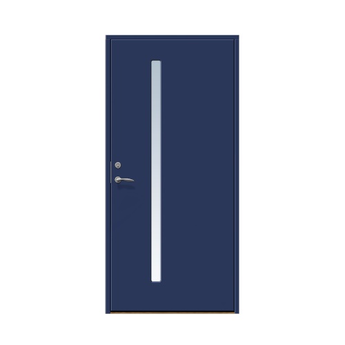 Enkeldörr till villa Hjärup 10 x 21, Högerhängd, Marinblå