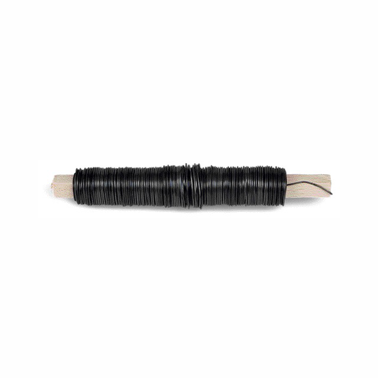SPOLTRÅD SVART 0.6MM 2P