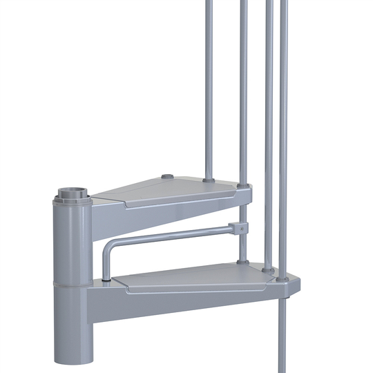 Fontanot trappa Spin S-T Krom Barnsäkerhetspinnar 336-376 cm