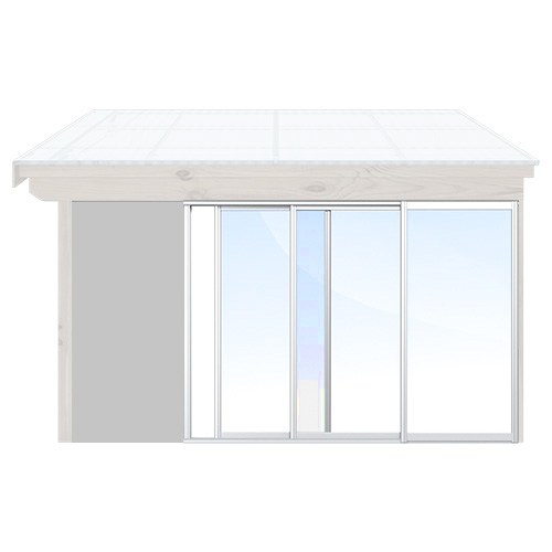 Skjutbara partier Vinter - Isomax Plus Vit, 2051-2200, 2101-2200